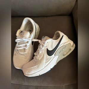 Nike White and Black Sneakers *flawed